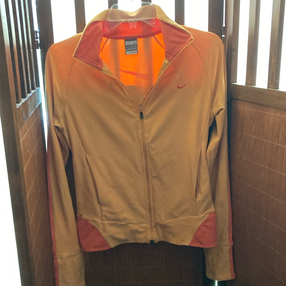 Nike Women's Orange Jacket‎ S